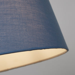 Searchlight Electric Clyde Tapered Shade 30cm - Sky Blue SO701910