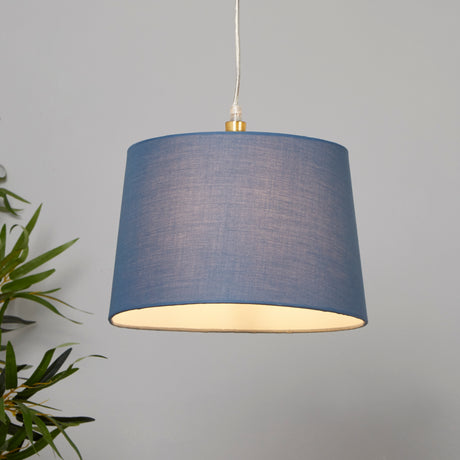 Searchlight Electric Clyde Tapered Shade 30cm - Sky Blue SO701910