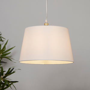 Searchlight Electric Clyde Tapered Shade 30cm - White SO701912