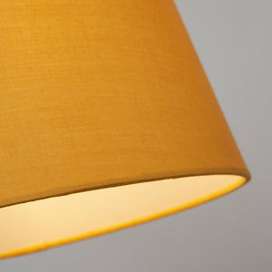Searchlight Electric Clyde Tapered Shade 30cm - Ochre SO701913