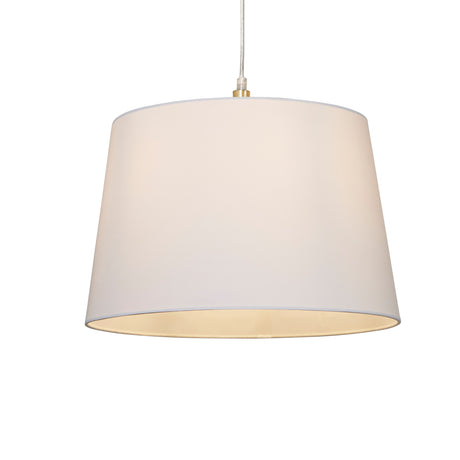 TC TAPERED SHADE 40CM WHITE