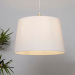 Searchlight Electric TC TAPERED SHADE 40CM WHITE SO701914