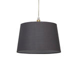 Searchlight Electric Clyde Tapered Shade 30cm - Charcoal SO701916