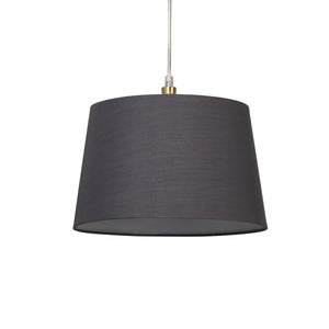 Searchlight Electric Clyde Tapered Shade 30cm - Charcoal SO701916