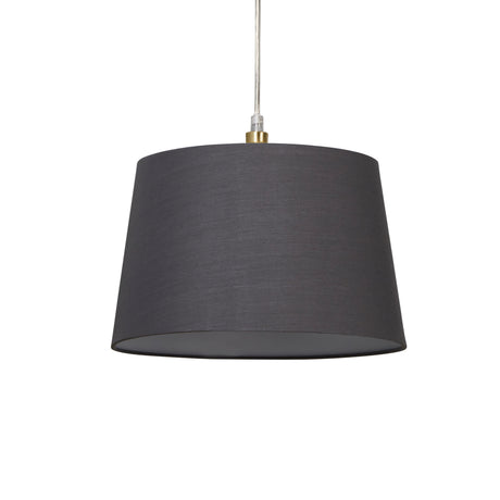Searchlight Electric Clyde Tapered Shade 30cm - Charcoal SO701916