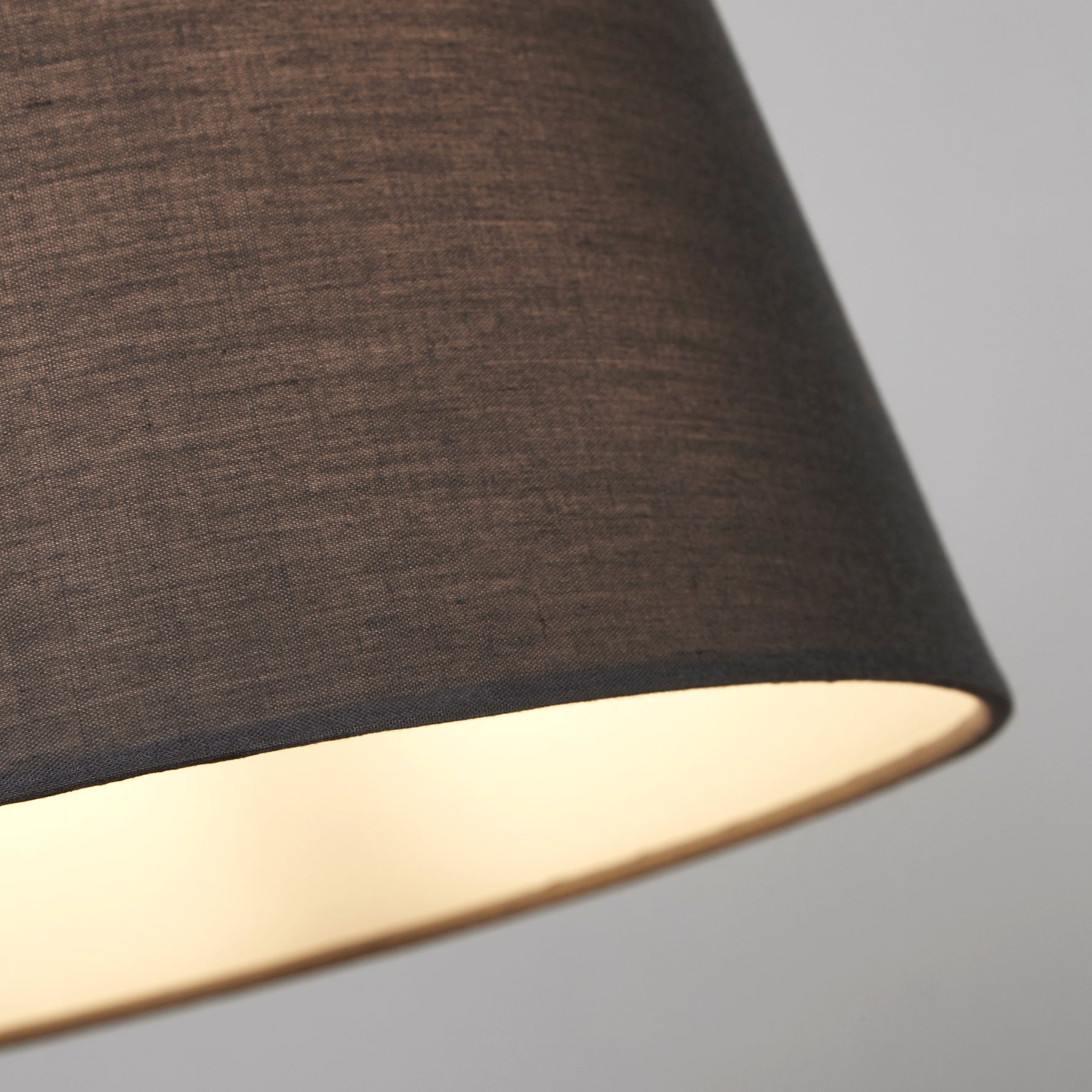 Searchlight Electric Clyde Tapered Shade 30cm - Charcoal SO701916