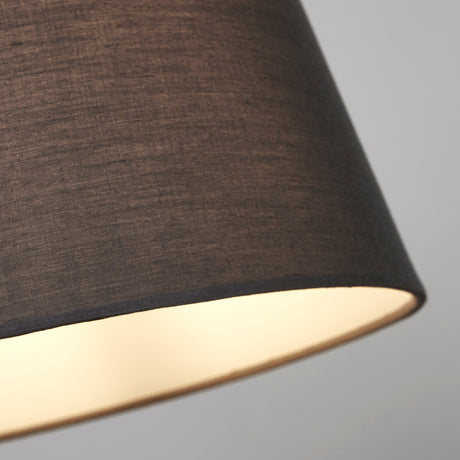 Searchlight Electric Clyde Tapered Shade 30cm - Charcoal SO701916