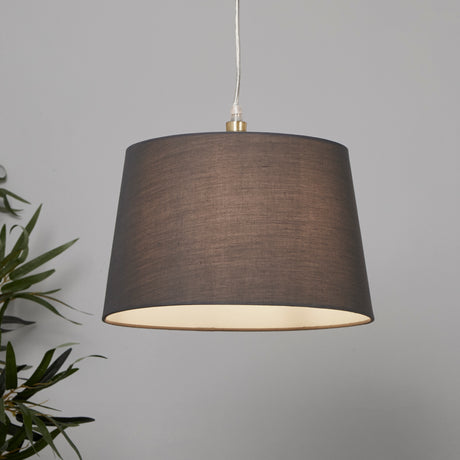 Searchlight Electric Clyde Tapered Shade 30cm - Charcoal SO701916