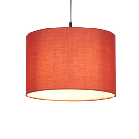 Clyde Drum Shade 30cm - Terracotta