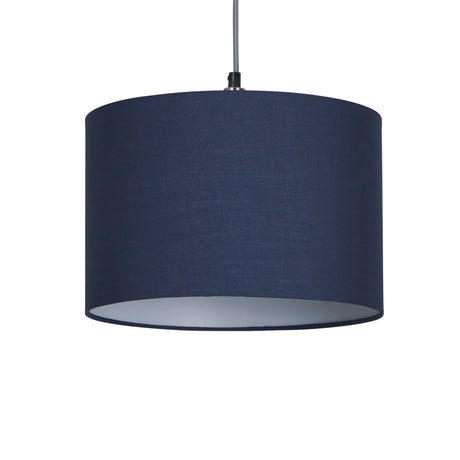 Searchlight Electric Clyde Drum Shade 30cm - Navy SO701920