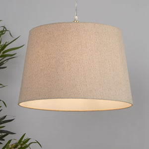 Searchlight Electric LINEN TAPERED SHADE 40CM NATURAL SO701921