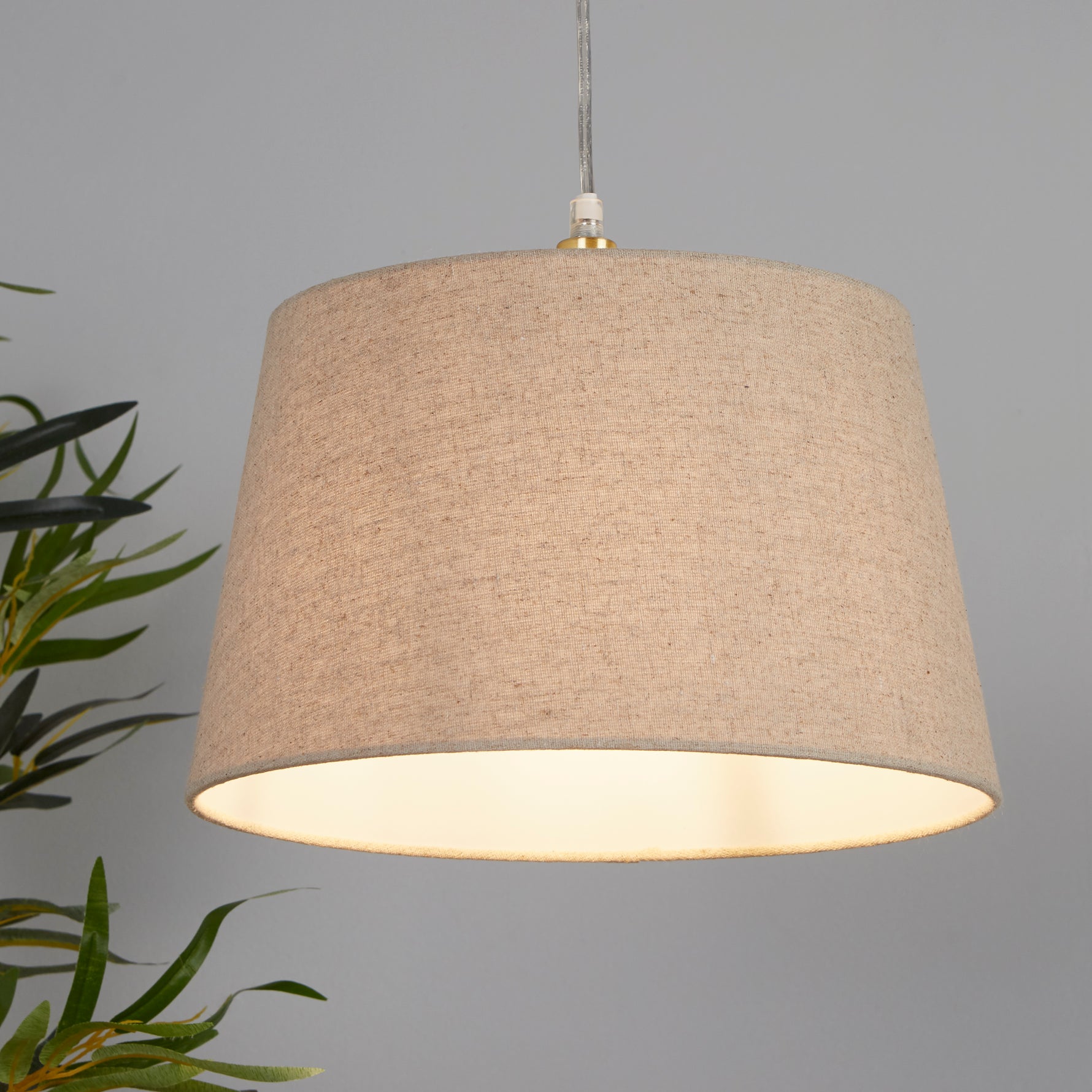 Searchlight Electric Finn Tapered Shade 30Cm Natural SO701922