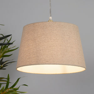 Searchlight Electric Finn Tapered Shade 30Cm Natural SO701922