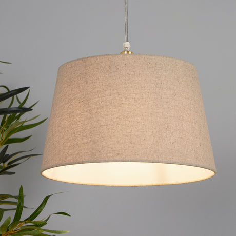 Searchlight Electric Finn Tapered Shade 30Cm Natural SO701922