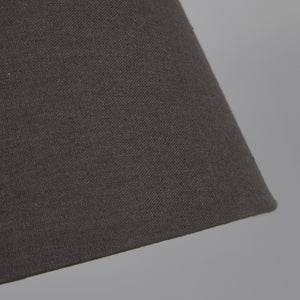 Searchlight Electric Finn Tapered Shade 30Cm Charcoal SO701923