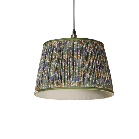 Searchlight Electric Vintage Print Shade Ochreÿ 30cm SO701955