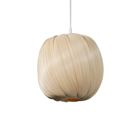 Searchlight Electric Shade - Natrual Round Bamboo 30cm SO701959