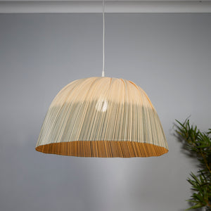 Searchlight Electric Shade - Bamboo Ombre Stripe 58Cm SO701960