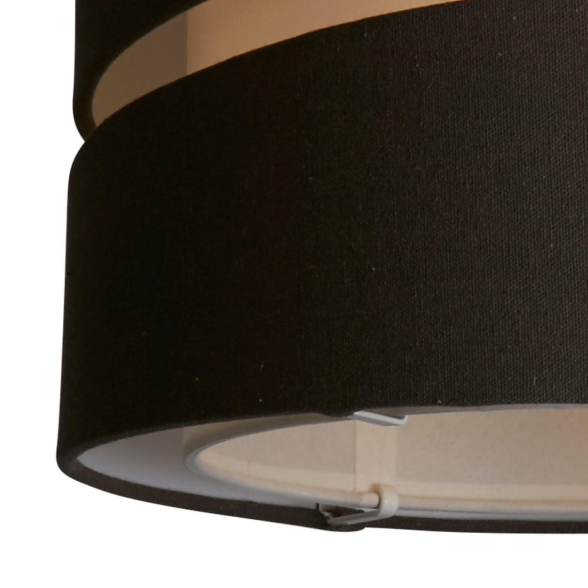 Searchlight Electric Finn Two Tier Shade 28Cm Grey SO701979