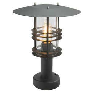 Norlys Stockholm 1 Light Pedestal - Black ST3-BLACK