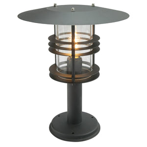 Norlys Stockholm 1 Light Grande Pedestal - Black ST3-G-BLACK