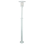 Norlys Stockholm 1 Light Grande Lamp Post - Galvanised ST5-G-GALV