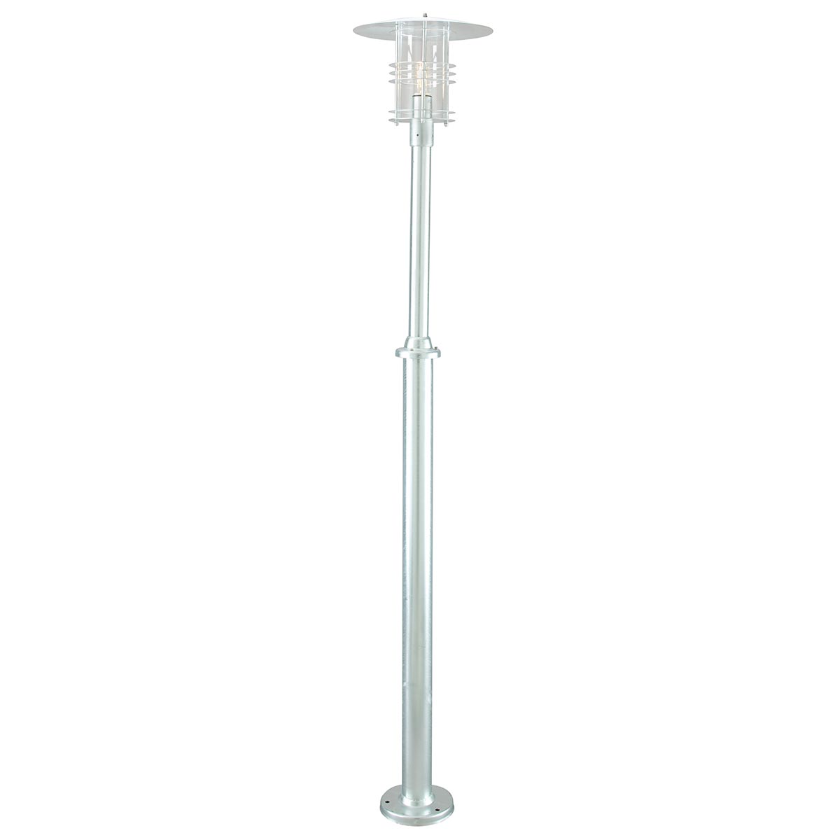 Norlys Stockholm 1 Light Grande Lamp Post - Galvanised ST5-G-GALV