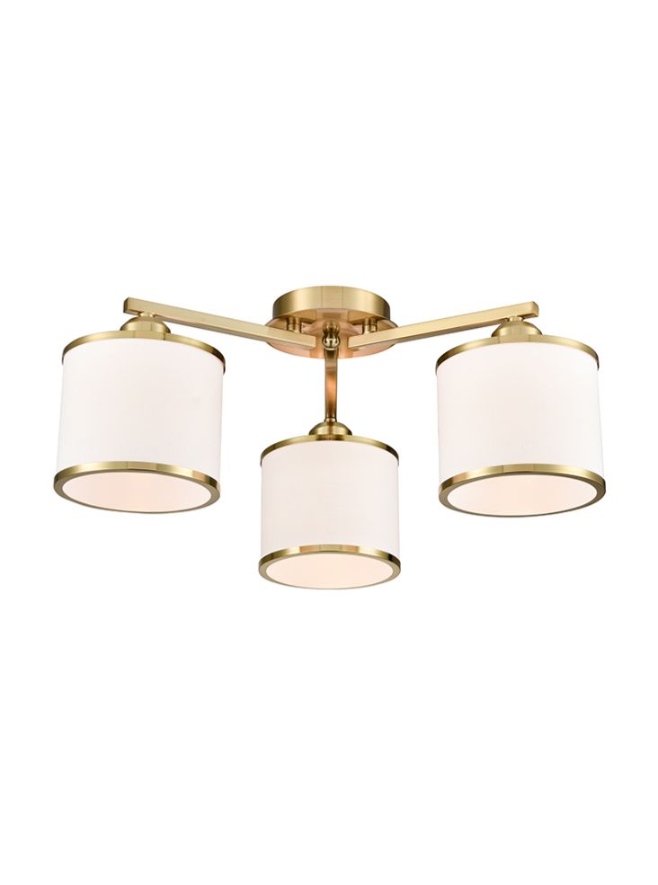 Franklite Sirius 3lt Fitting in Aged Brass Sirius part no - FL2496-3