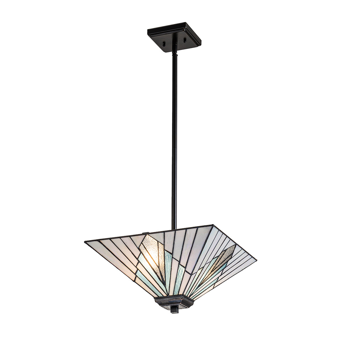 Elstead Lighting Alderley 2lt Trio-Mount Pendant TF-ALDERLEY-F-P