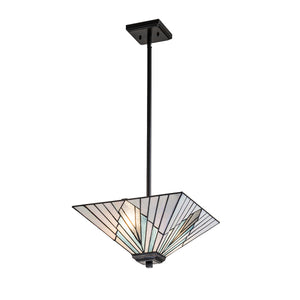 Elstead Lighting Alderley 2lt Trio-Mount Pendant TF-ALDERLEY-F-P