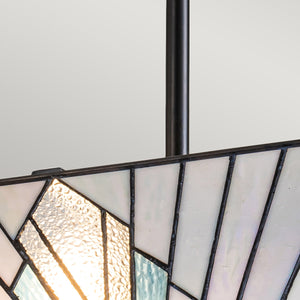 Elstead Lighting Alderley 2lt Trio-Mount Pendant TF-ALDERLEY-F-P