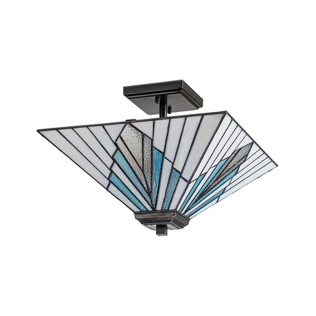 Elstead Lighting Alderley 2lt Trio-Mount Pendant TF-ALDERLEY-F-P