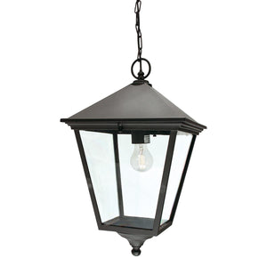 Norlys Turin Grande 1 Light Chain Lantern - Black TG8-BLACK