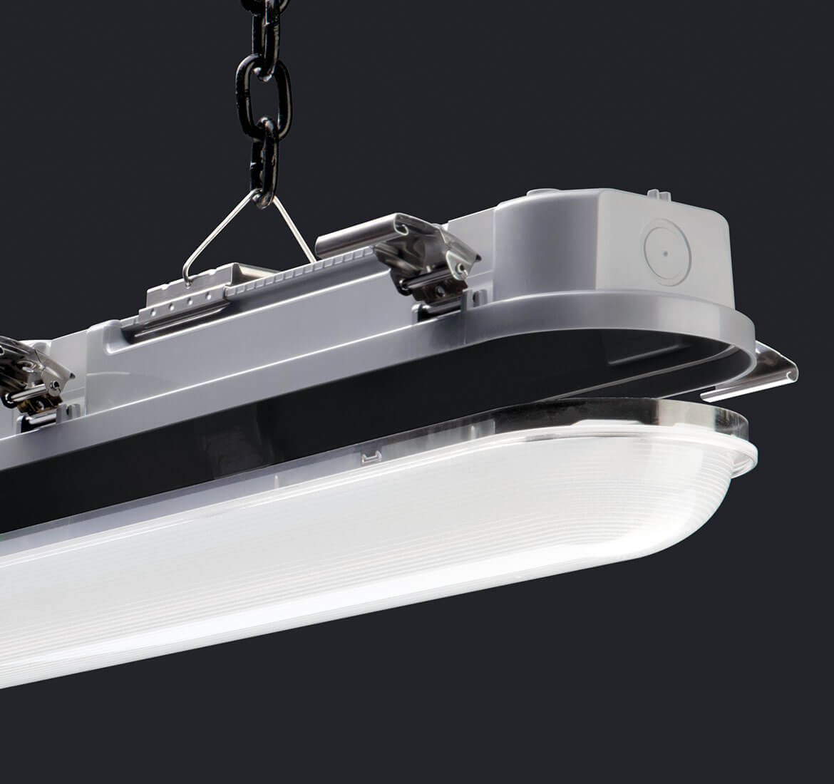 JCC Lighting JC180071/1-10V ToughLED™ Pro 1800mm 6ft Single 39W IP66 4000K 1-10V FR