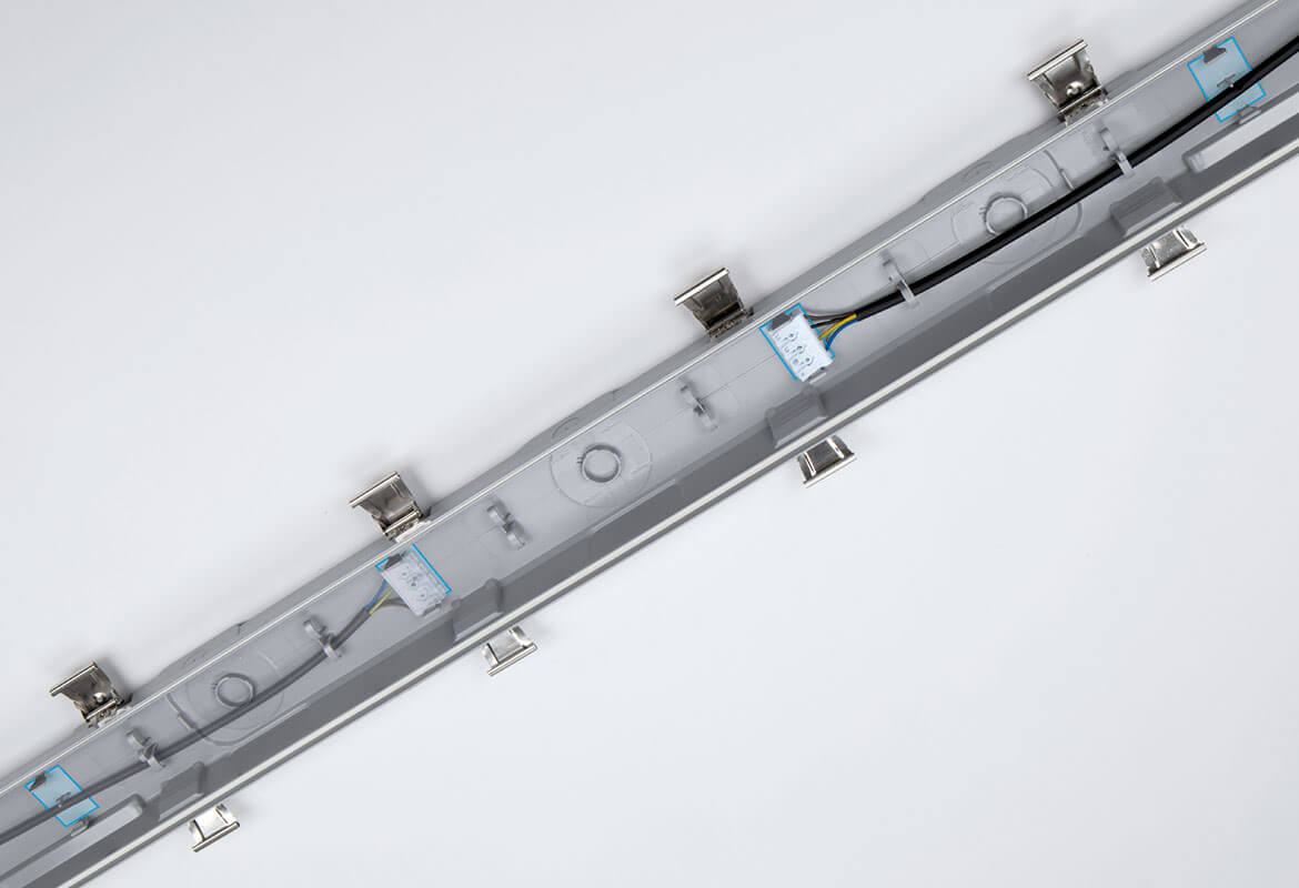 JCC JC180140 ToughLED™ Pro 6ft 72W 3000K/4000K/5700K IP66 FR Microwave dim