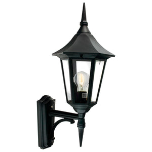Norlys Valencia 1 Light Up Lantern V1-BLACK