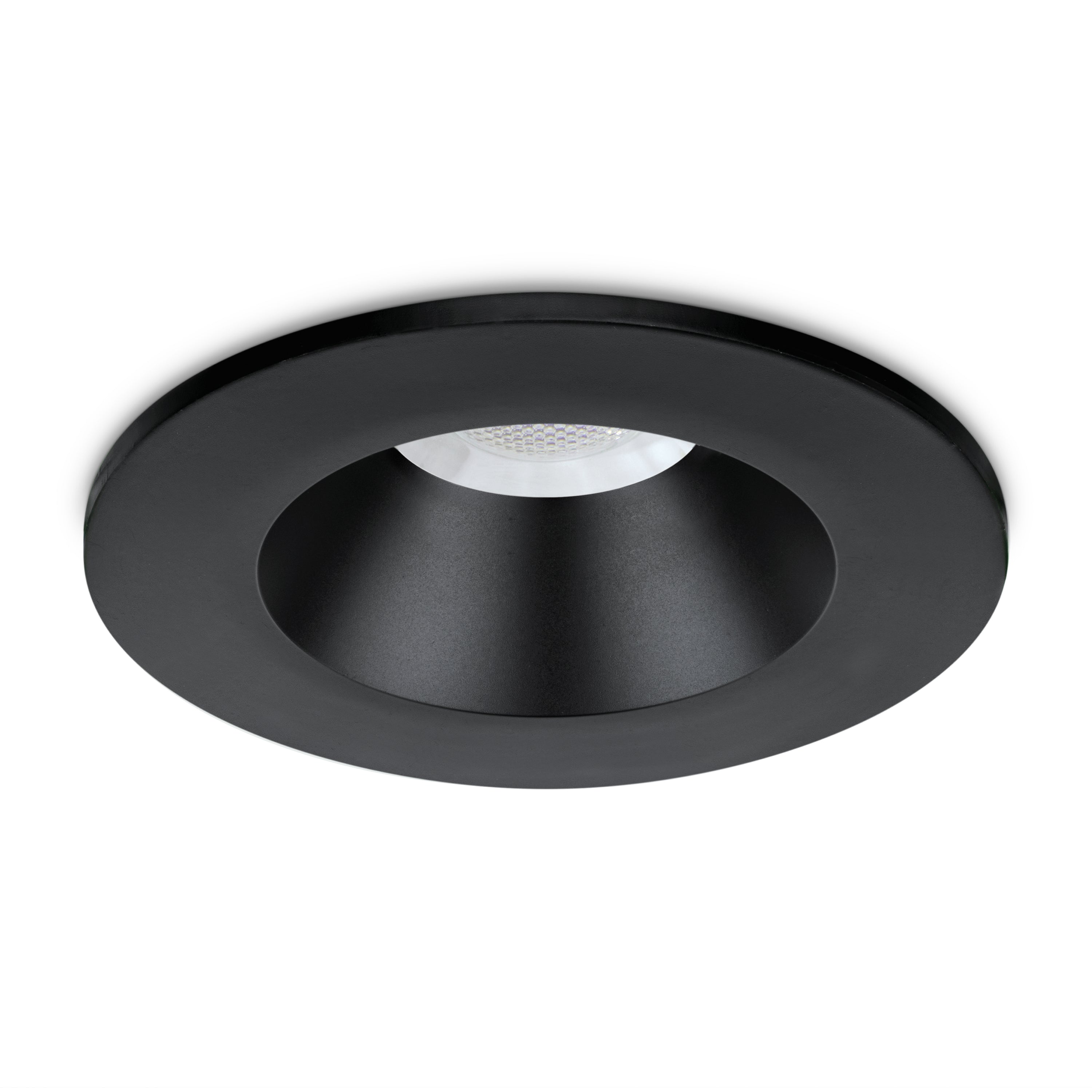 JCC Lighting JC1019/BLK V50™ Pro Anti-glare Fire-rated LED Downlight 6W IP65 3000/4000K BLK