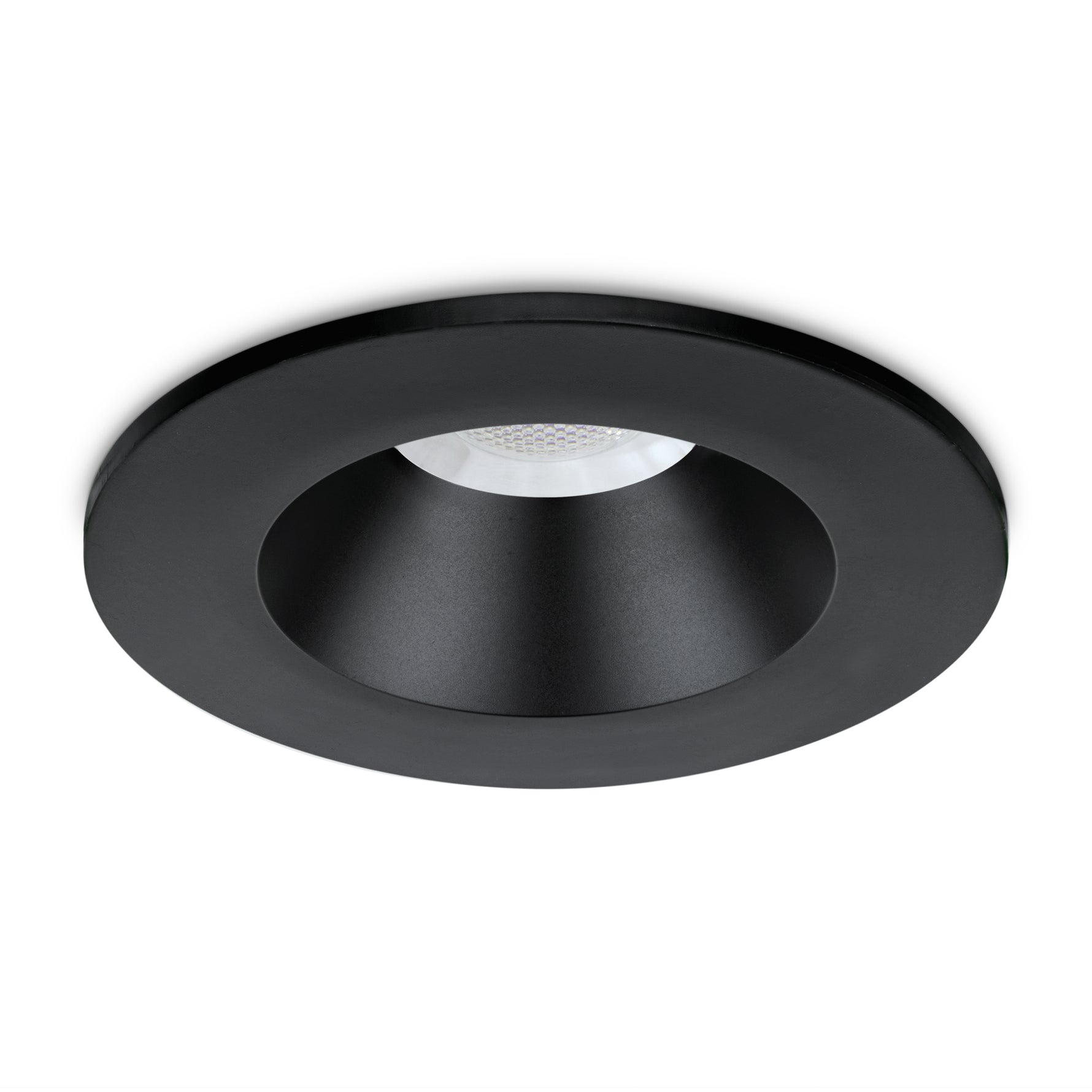 JCC Lighting JC1019/BLK V50™ Pro Anti-glare Fire-rated LED Downlight 6W IP65 3000/4000K BLK