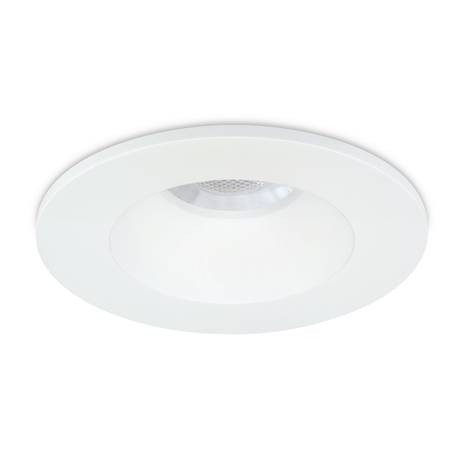 JCC Lighting JC1019/WHDALI V50 Pro Anti-glare Fire-rated LED Downlight 6W IP65 3000K/4000K White DALI