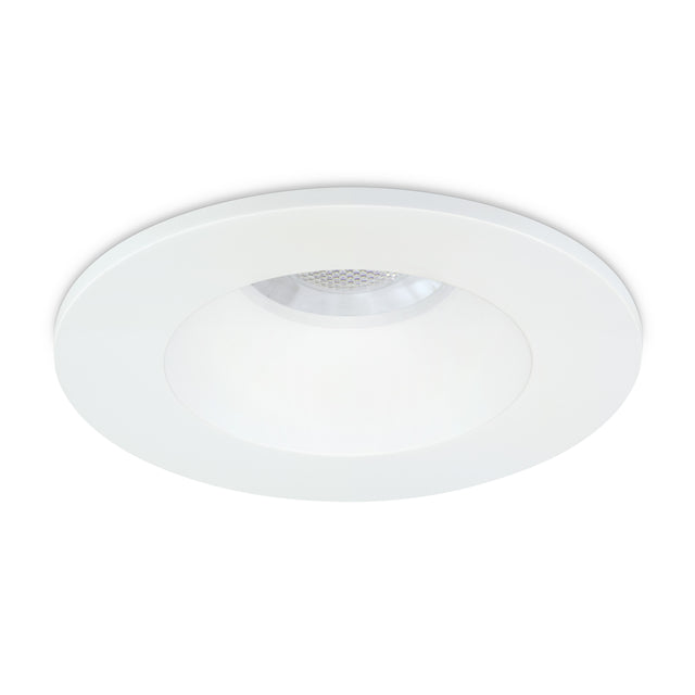 JCC Lighting JC1019/WH V50™ Pro Anti-glare Fire-rated LED Downlight 6W IP65 3000/4000K White