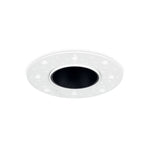JCC Lighting JC1020/3KBLK V50 Pro Plaster-in Fire-rated downlight 5.8W 3000K IP65 Black