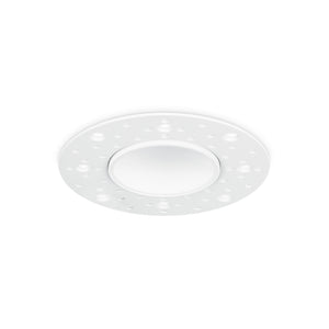 JCC Lighting JC1020WH V50 Pro Plaster-in Fire-rated Downlight 6.2W IP65 3000/4000K White