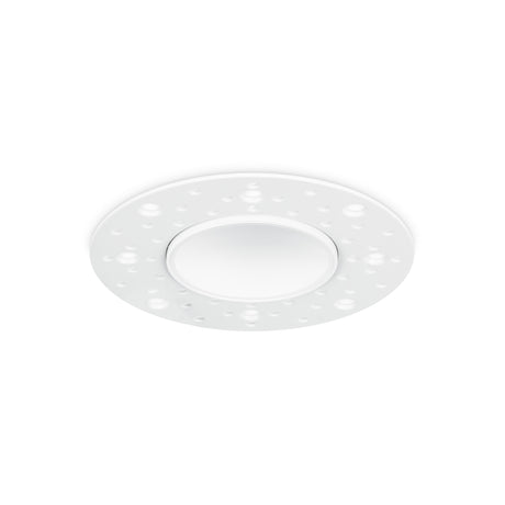 JCC Lighting JC1020WH V50 Pro Plaster-in Fire-rated Downlight 6.2W IP65 3000/4000K White