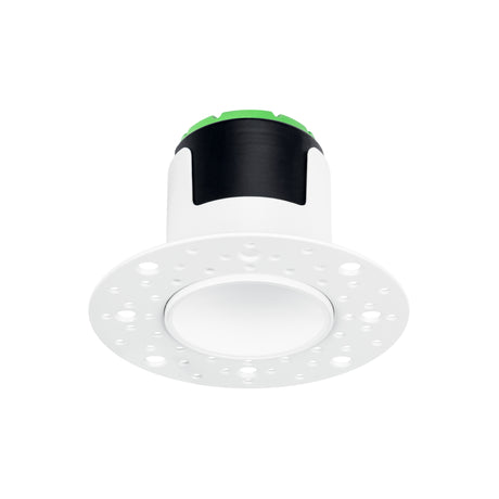 JCC Lighting JC1020WH V50 Pro Plaster-in Fire-rated Downlight 6.2W IP65 3000/4000K White