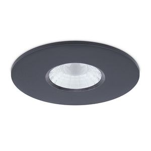 JCC JC1013/ANTH V50™ Pro 100mm Fire-rated LED Downlight 6W 3000/4000K IP65 Anthracite