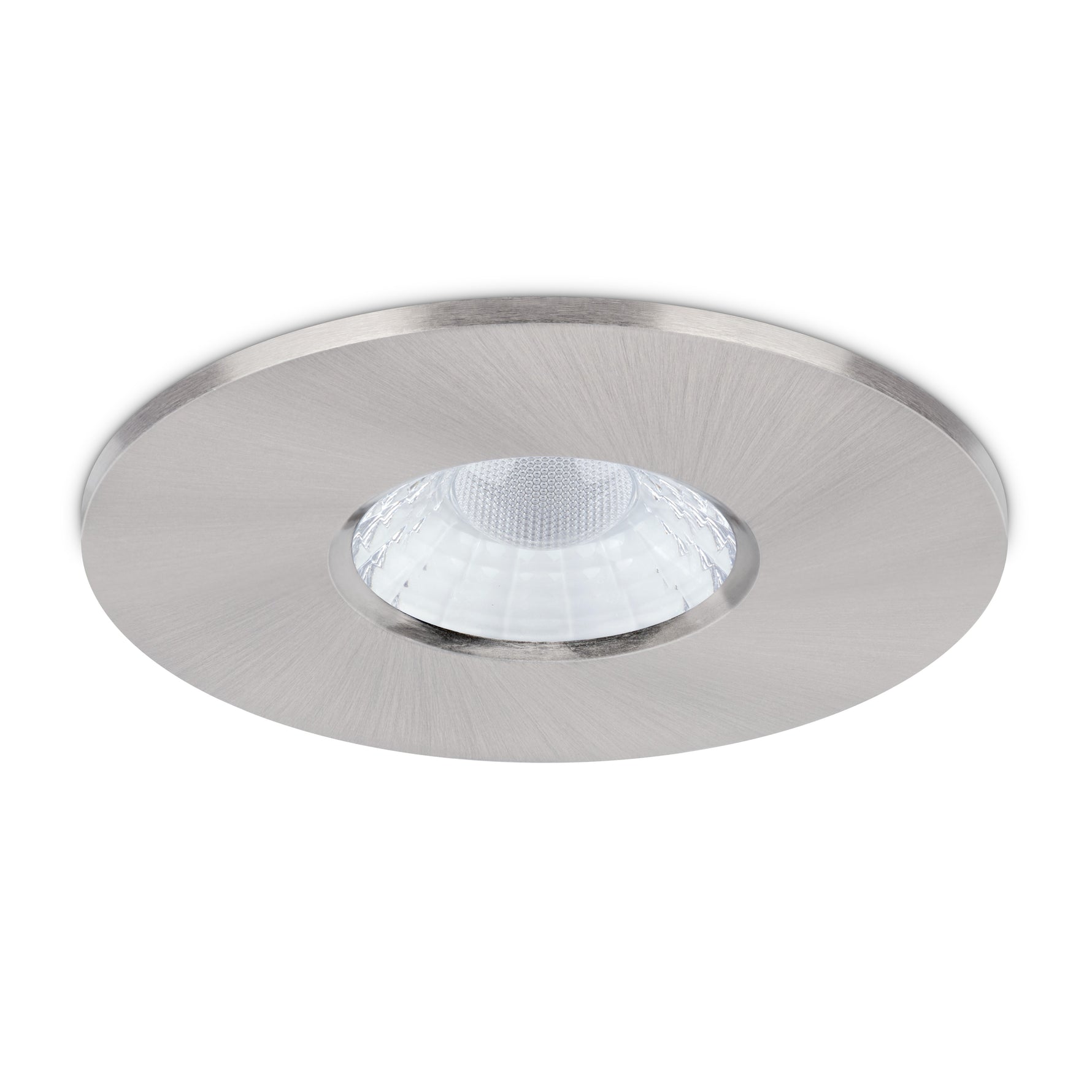JCC JC1013/BN V50™ Pro 100mm Fire-rated LED Downlight 6W 3000/4000K IP65 Brushed Nickel