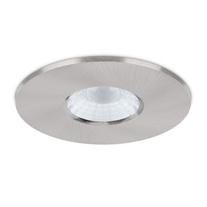 JCC JC1013/BN V50™ Pro 100mm Fire-rated LED Downlight 6W 3000/4000K IP65 Brushed Nickel
