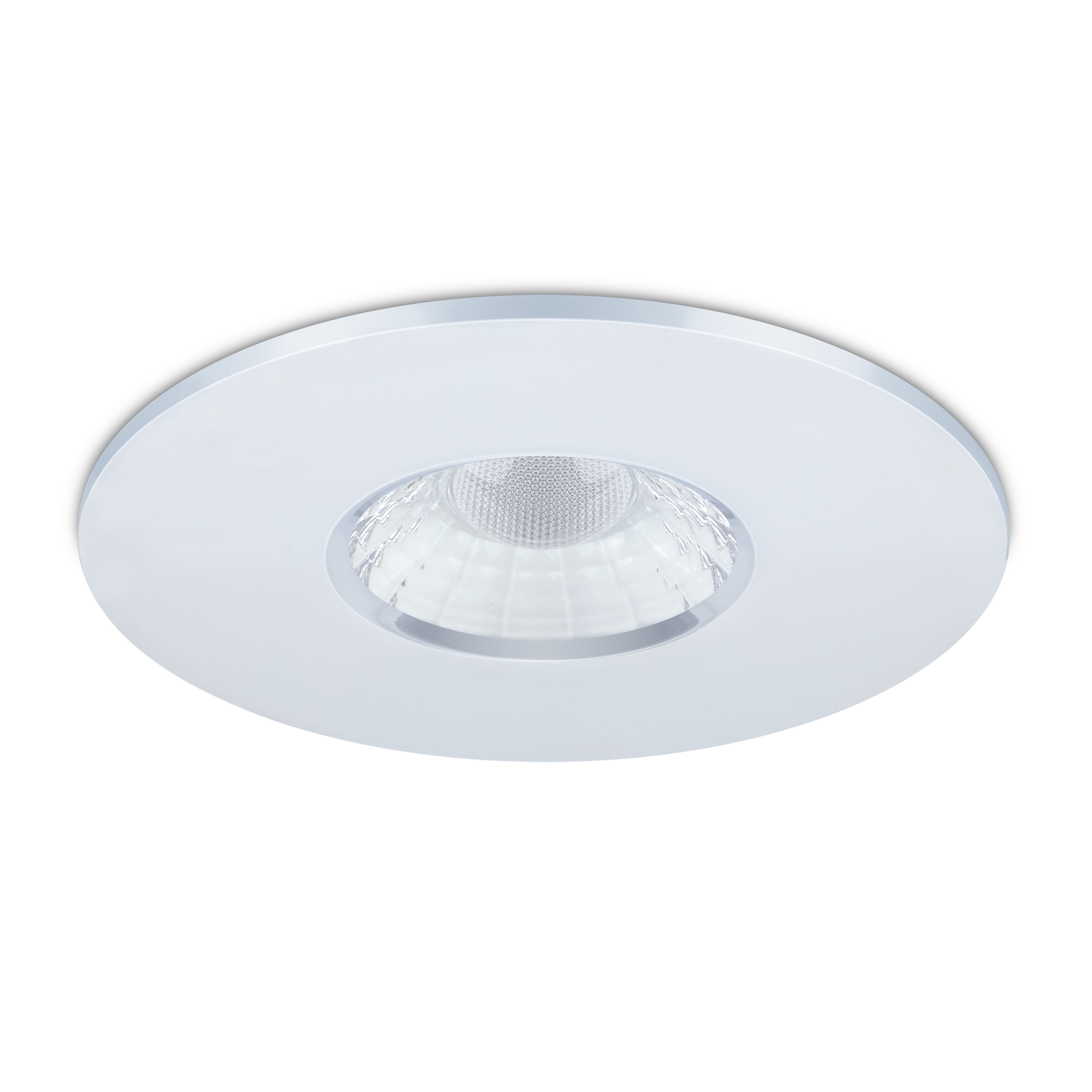 JCC JC1013/CH V50™ Pro 100mm Fire-rated LED Downlight 6W 3000/4000K IP65 Chrome