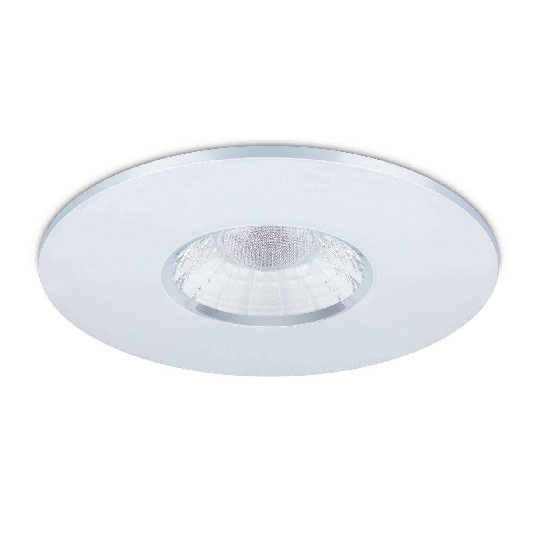 JCC JC1013/CH V50™ Pro 100mm Fire-rated LED Downlight 6W 3000/4000K IP65 Chrome