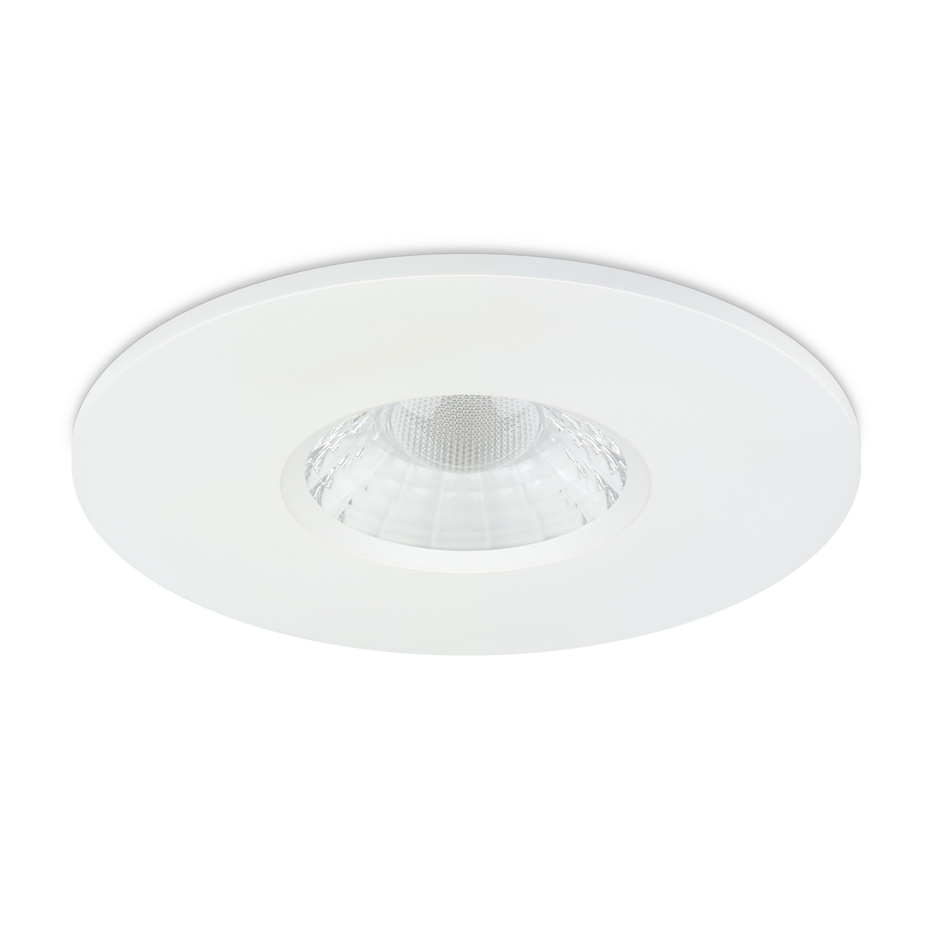 JCC Lighting JC1013/WH V50™ Pro Retrofit 100mm Fire-rated LED Downlight 6W IP65 3000/4000K White